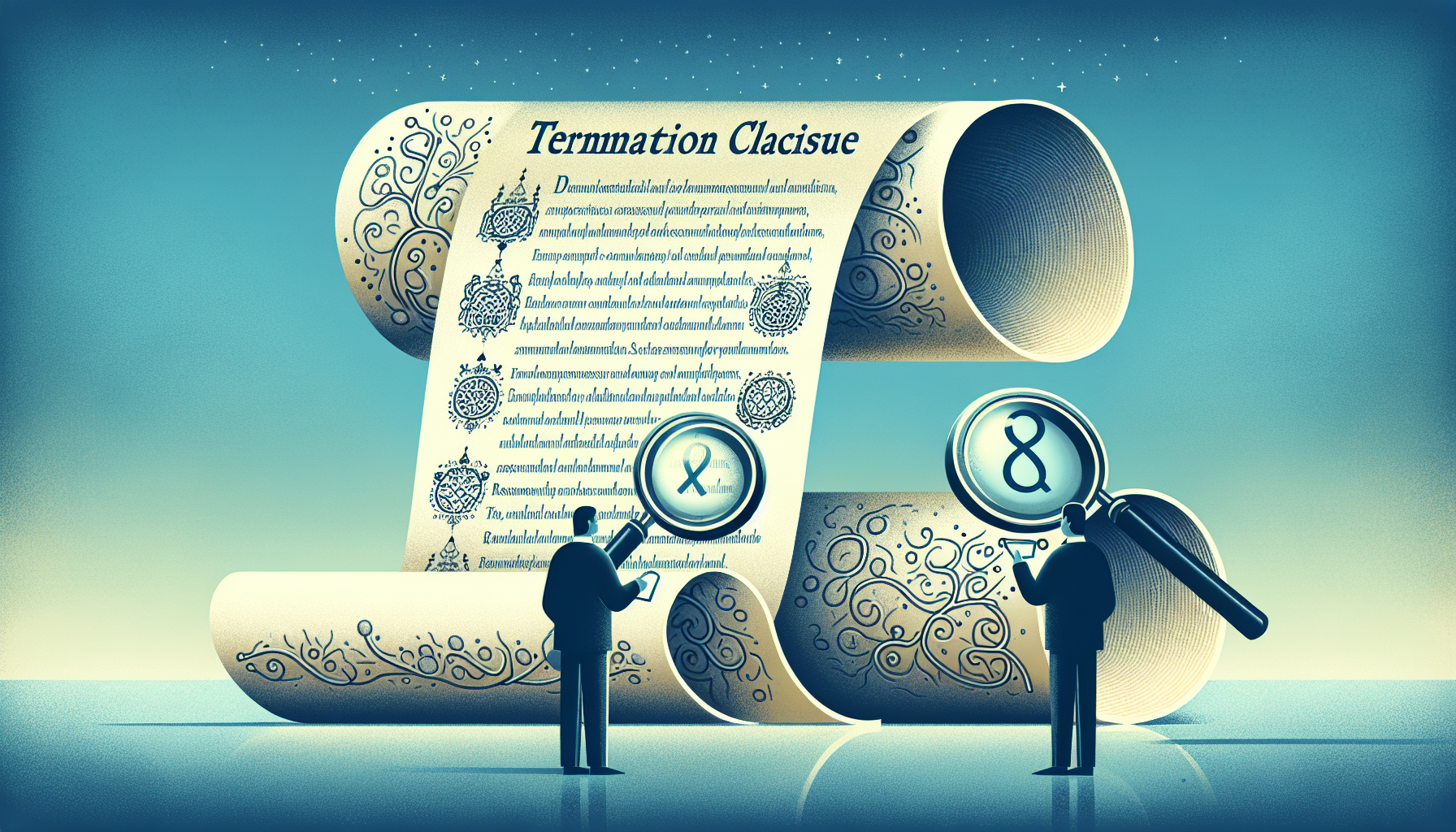 Illustration of mitigating risks with termination clauses