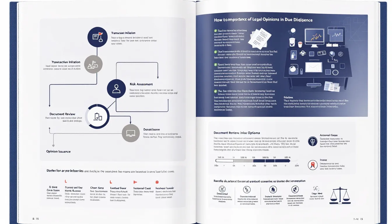 The importance of legal opinions in the due diligence process.