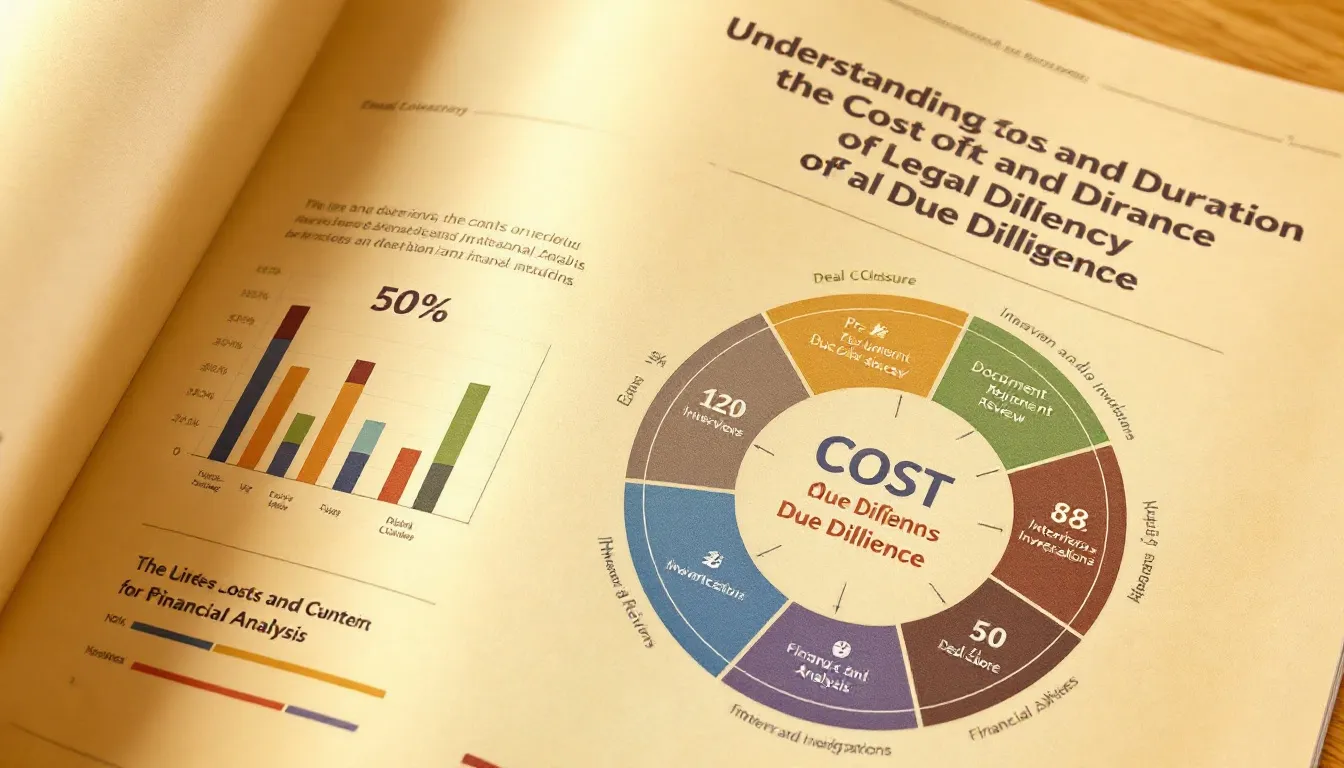 Understanding the cost and duration of legal due diligence.